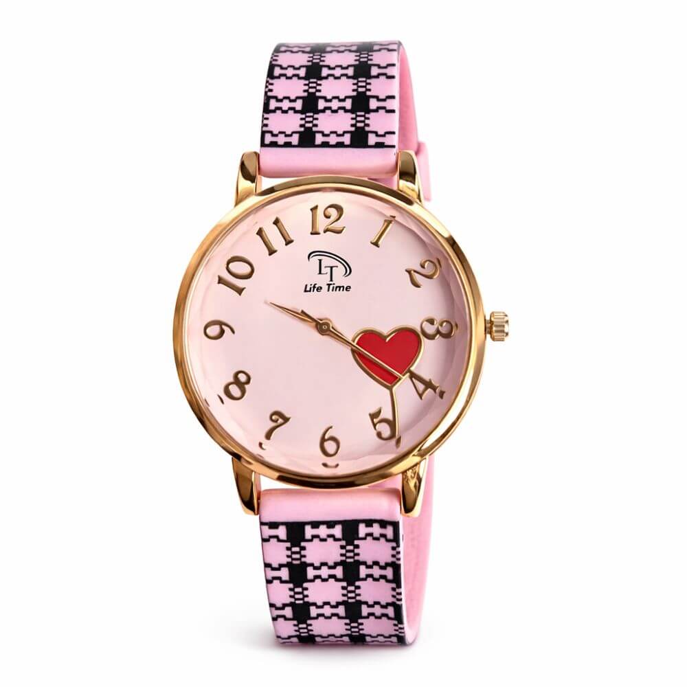 Pink Heart Elegance Watch
